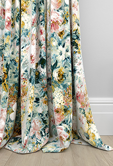 Philippa, Apricot - Made to Measure Curtains
